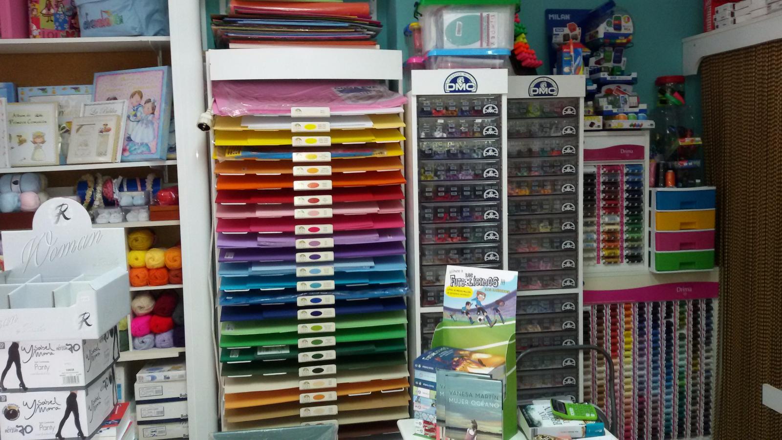 Mercería. Mercería y otros artículos para la costura, arreglos, adornos, etc. 