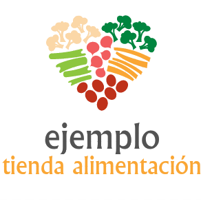 Ejemplo Tienda Alimentación Logo