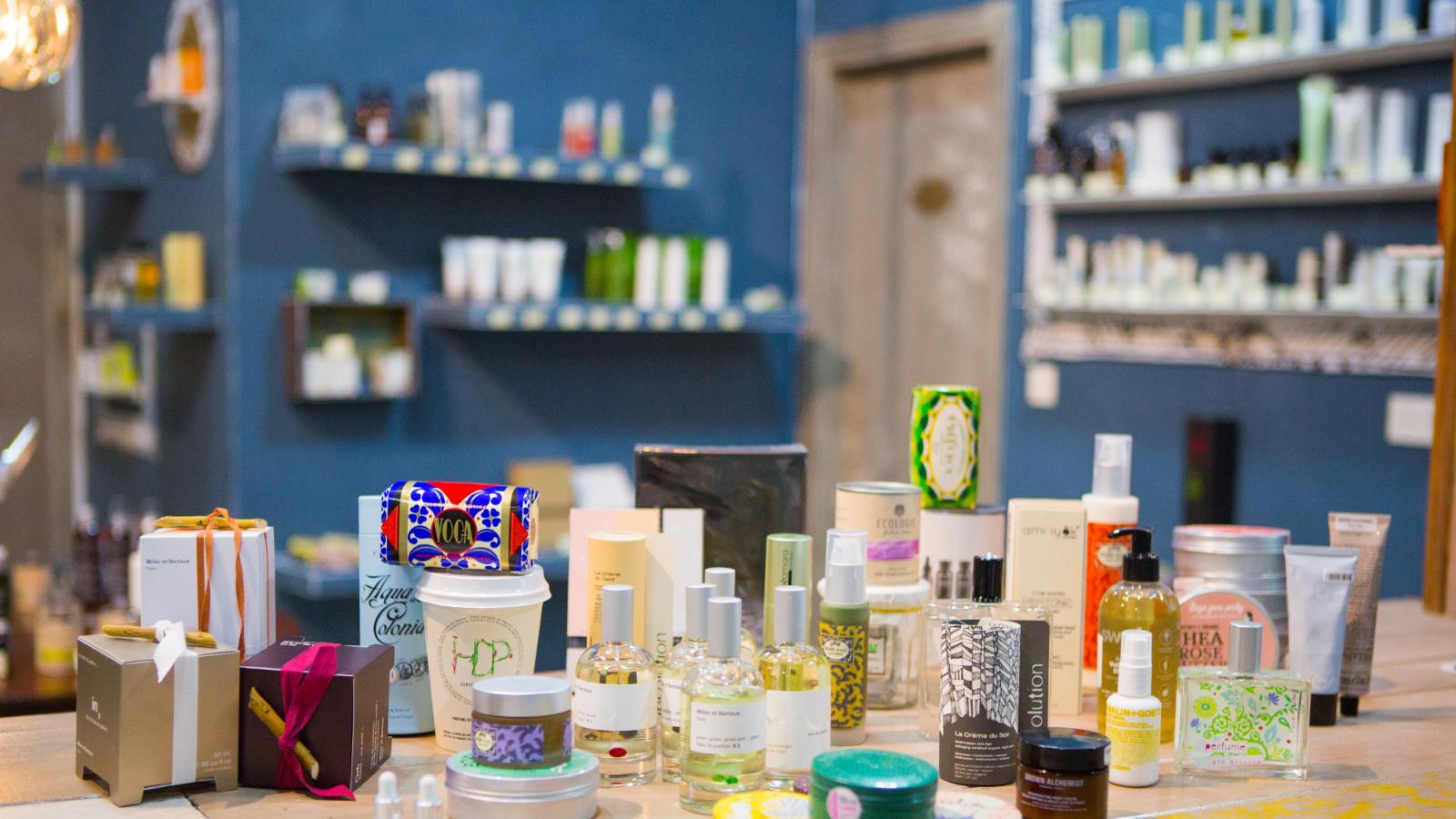 La mejor Green Niche Cosmetic. Marcas de Nueva York, Australia, Islandia, Dinamarca, Letonia, Francia, Portugal, Inglate