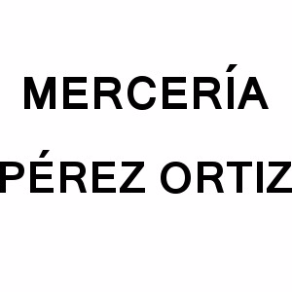 MERCERÍA PÉREZ ORTIZ Logo