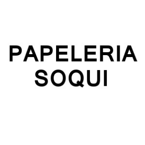PAPELERÍA SOQUI Logo