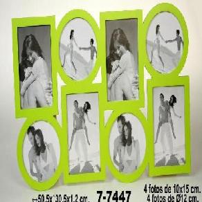 Portafotos Madera 8 Fotos