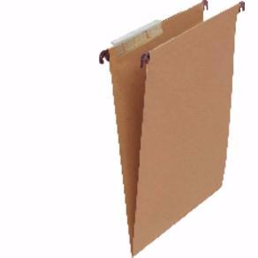 5 STAR Carpeta colgante caja 50 ud Folio Papel kraft Visor superior 400021840