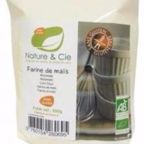Harina de Maiz para Celiacos de Nature & Cie 500 gr.