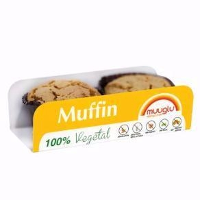 Muffin 100% Vegetal Sin Gluten de Muuglu 120 gr.