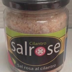 Sal Rosa Natural al Cilantro de Salrose 250 gr.