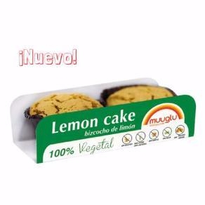 Lemon Cake Bizcocho de Limón 100% Vegetal Sin Gluten de Muuglu 120 gr.