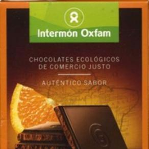 Chocolate Negro 70% con Naranja de Oxfam Intermón 100 gr.