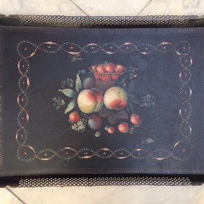 BANDEJA ISABELINA DEL SIGLO XIX