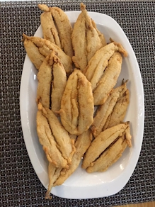 Boquerones fritos (media ración)