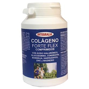 COLAGENO FORTE FLEX INTEGRALIA con Acido Hialuronico, Glucosamina, Condroitin, Boswelia, Harpagofito, Zinc y Magnesio 120 comp.