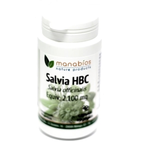 SALVIA HBC 2.100 mg 90 cápsulas vegetales Manabios