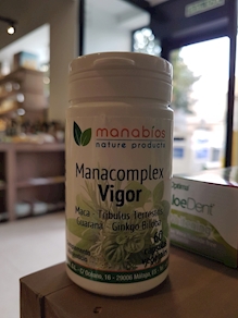 MANACOMPLEX VIGOR 60 cápsulas vegetales Manabios