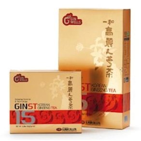 GINST 15 Korean Ginseng Tea 30 x 3g ILHWA