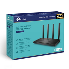 ROUTER TP-LINK ARCHER AX12 AX1500 DUAL BAND WIFI 6